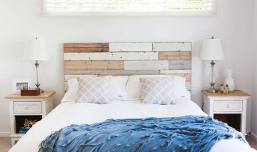 diy cabecero madera reciclada