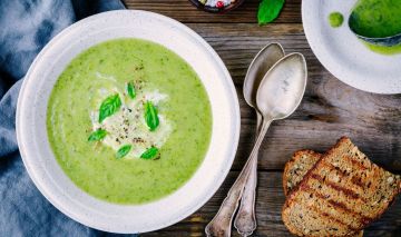sopa baja en calorías digestiva