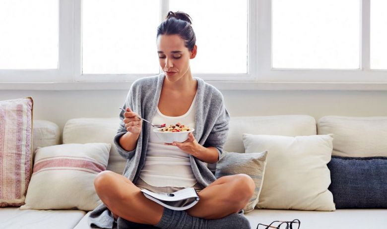 mujer hábitos saludables delgadas