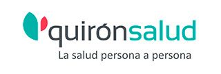 Logo QUIRONSALUD CLAIM HORIZONTAL ESP