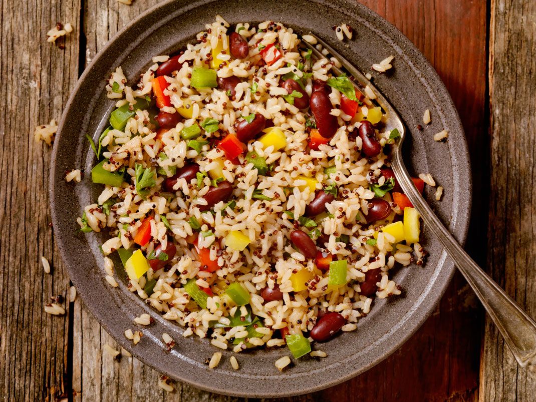 Comer sano arroz